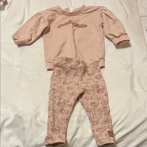 Calvin Klein Jeans Pink Kids Matching Set
